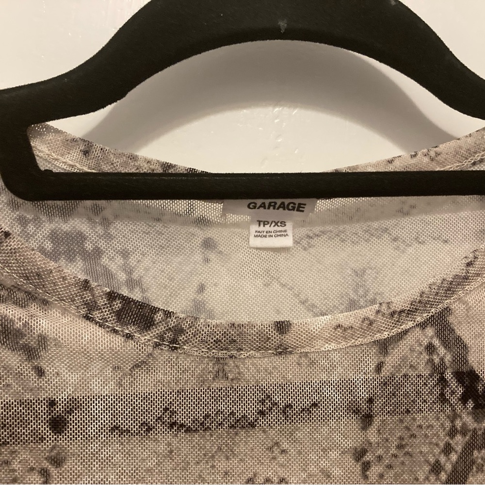 Garage sheer shirt - Picture 2 of 2